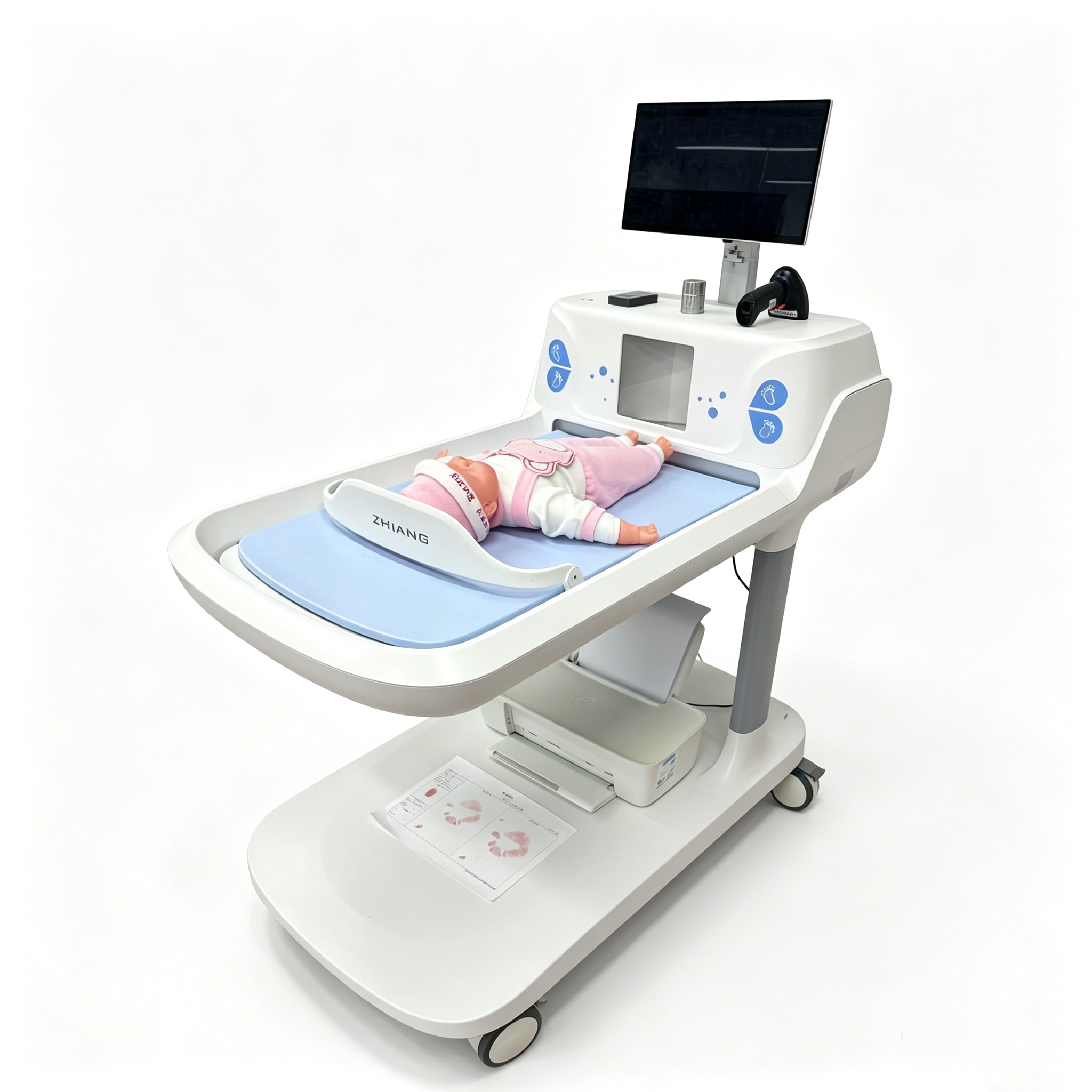 BFS900 Newborn Footprint & Vital Signs Collection Cart