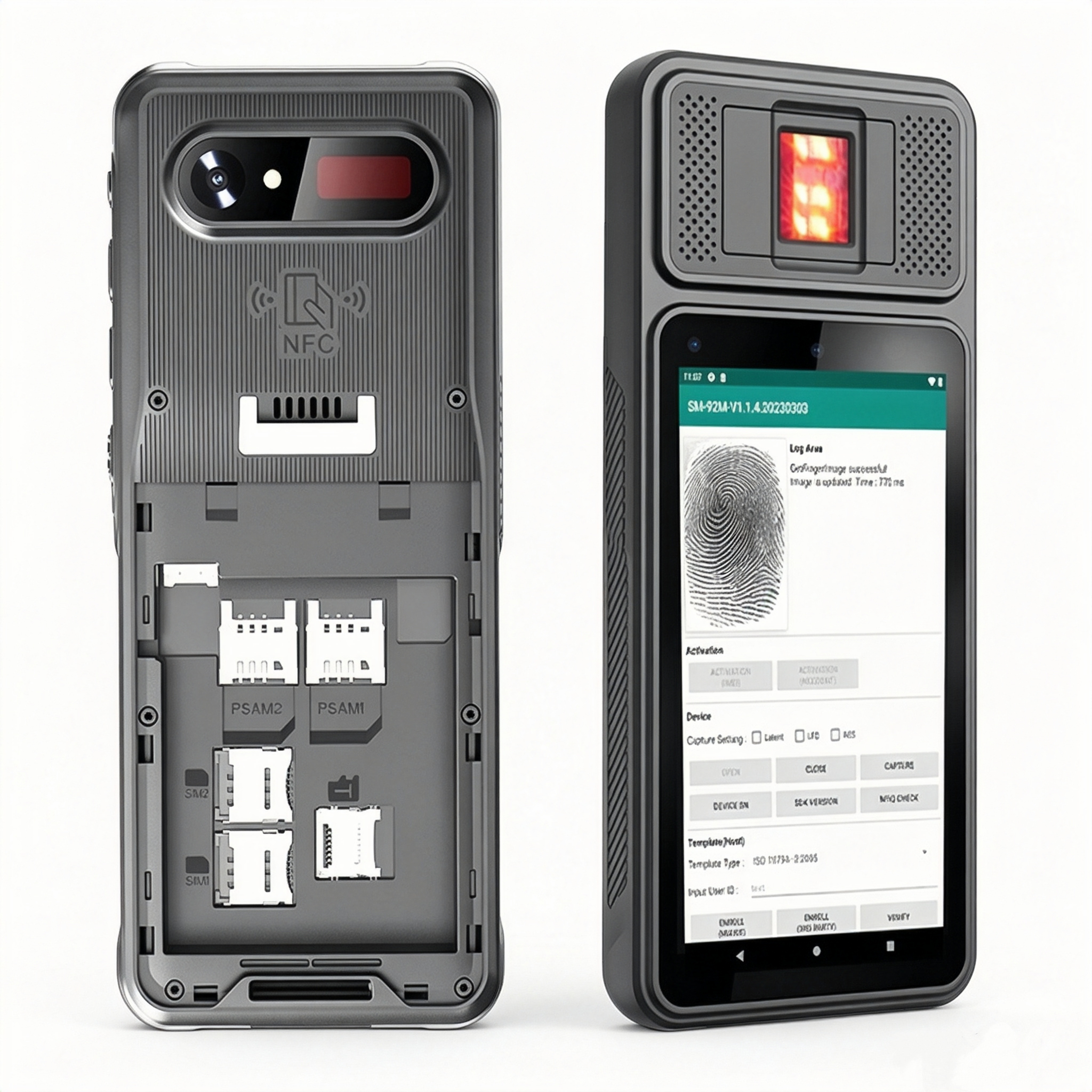 F501 Rugged Biometric Handheld