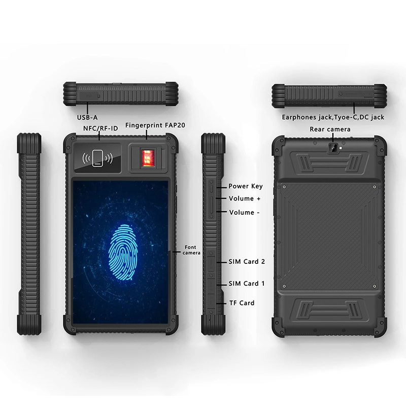 F808R Rugged Biometric Tablet
